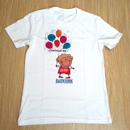 Изготовление футболок на выпускной в Архангельске